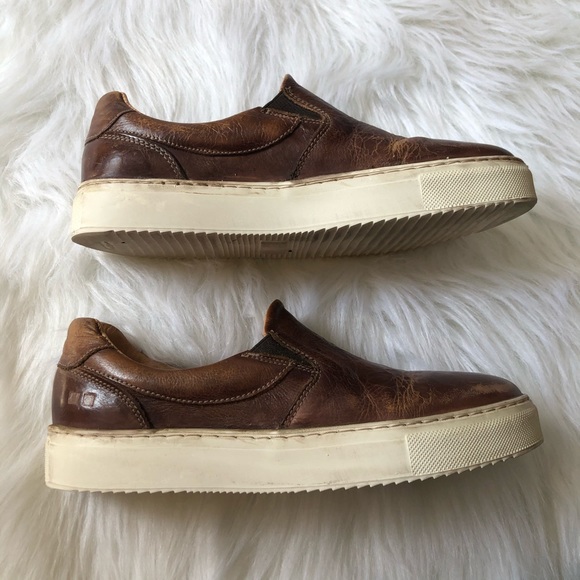 Bed Stu Shoes Bed Stu Hermione Leather Slip On Sneakers Size 6 Poshmark